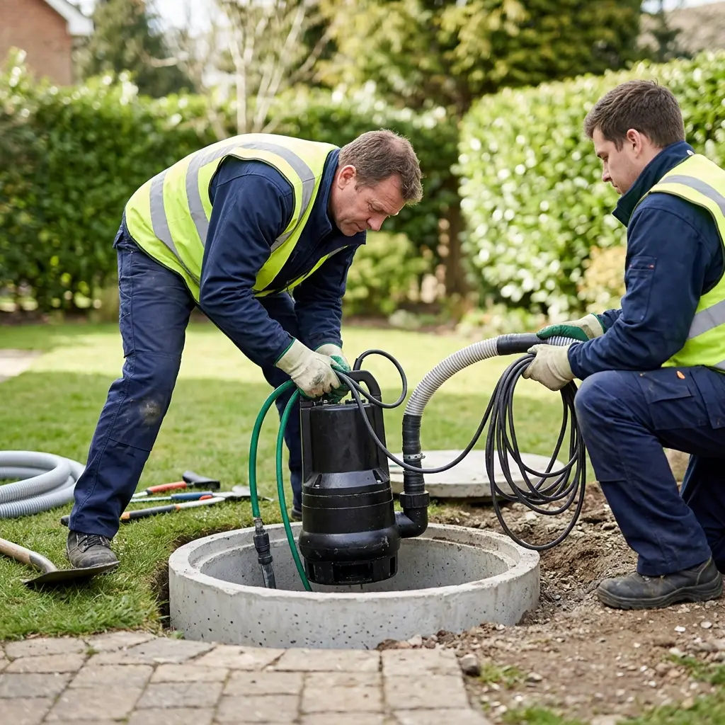 Installation pompe de relevage La Frette-sur-Seine (95530)