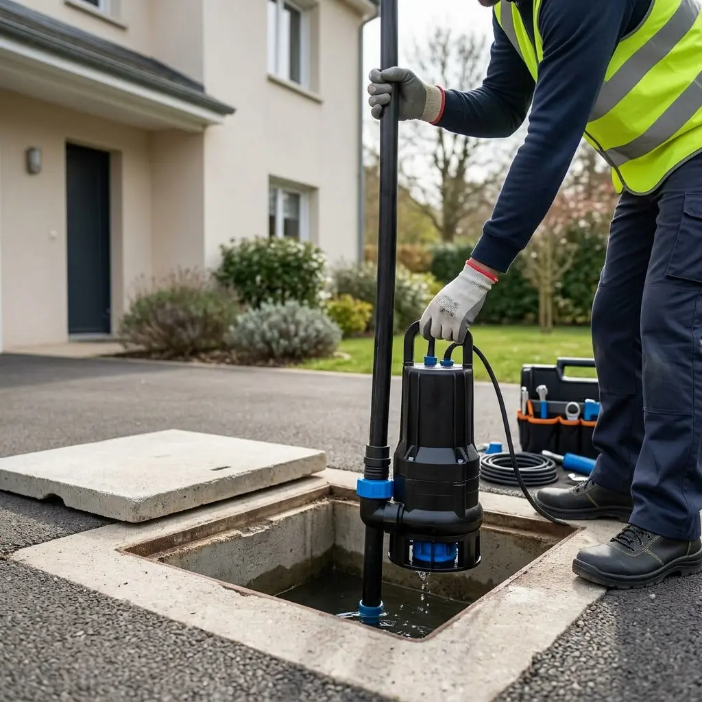Installation pompe de relevage Bessancourt (95550)