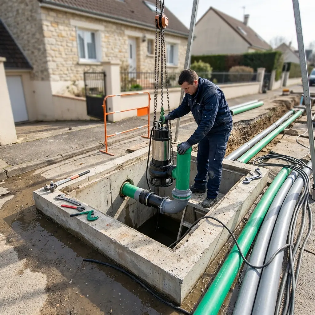 Une intervention technique maîtrisée sur place