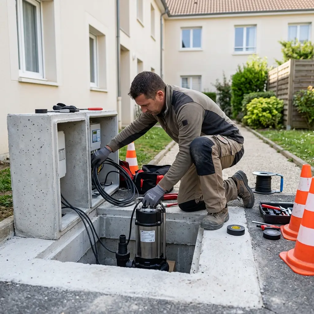 Comment se déroule l'intervention à Bruyères-sur-Oise ?