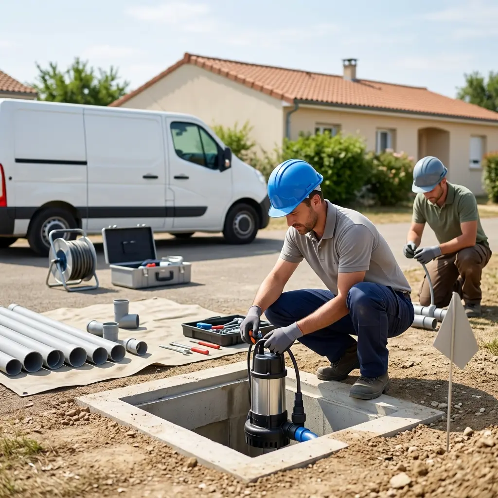 Pompe de relevage eaux usées Douzy (08140)