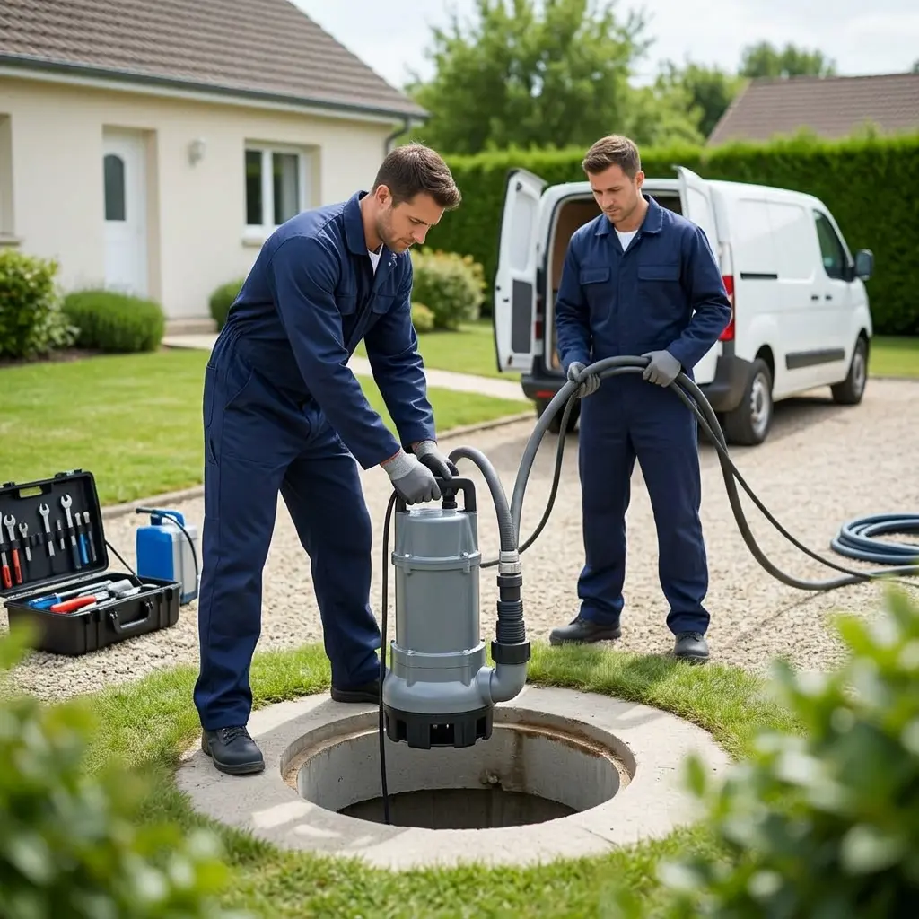 Pompe de relevage eaux usées Nouvion-sur-Meuse (08160)
