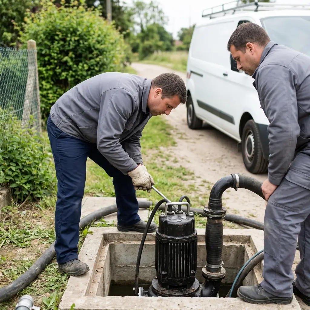 Pompe de relevage eaux usées Floing (08200)