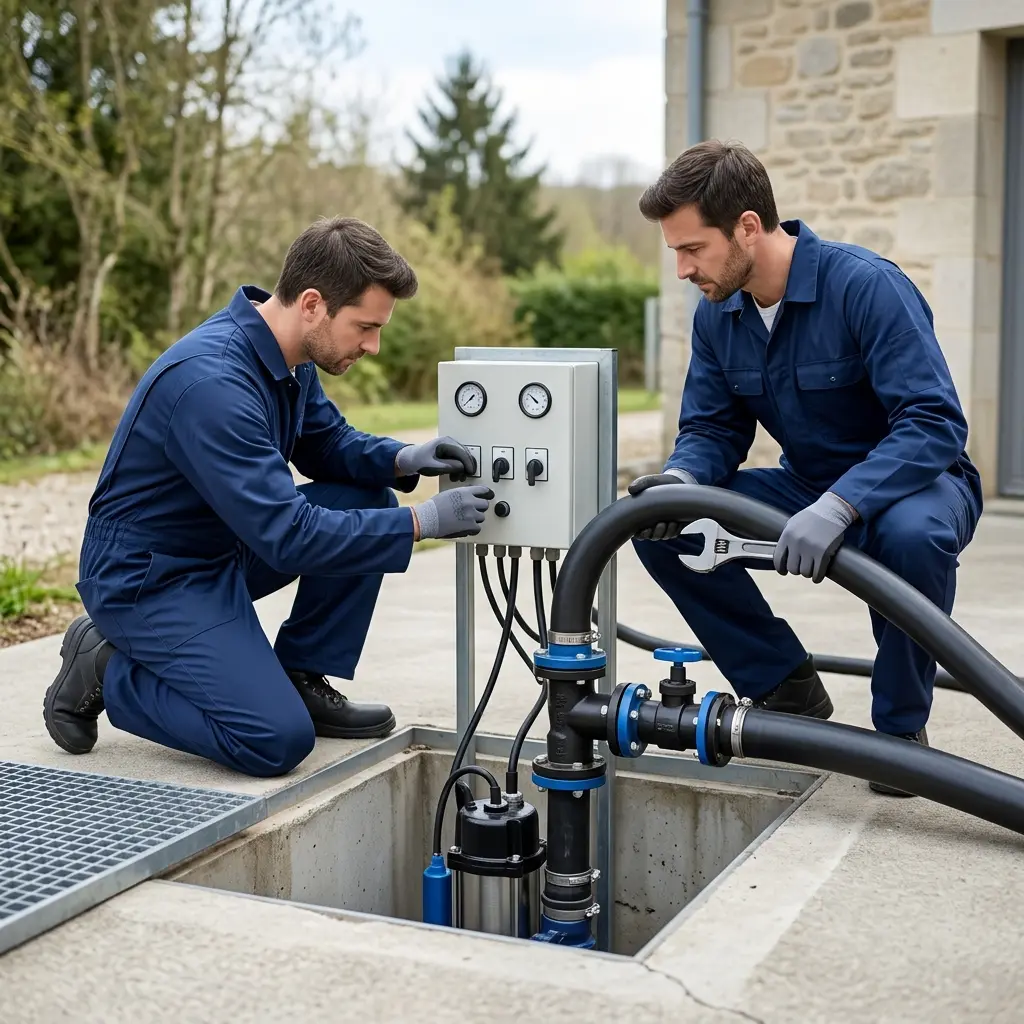 Pompe de relevage eaux usées Mouzon (08210)