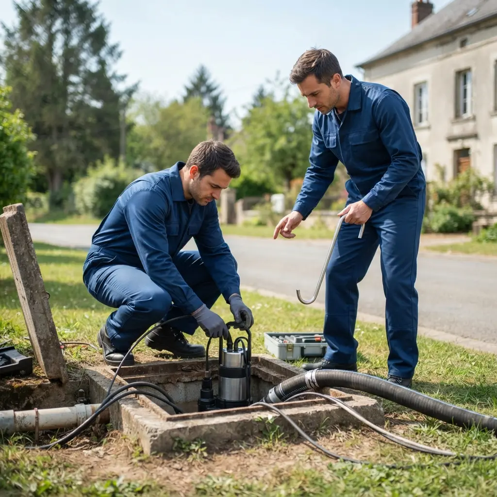 Pompe de relevage eaux usées Rocroi (08230)
