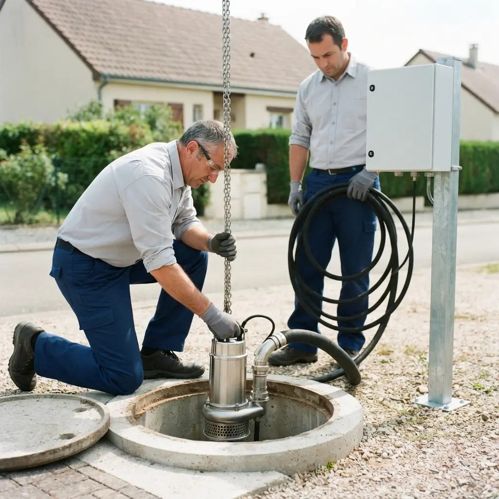 Pompe de relevage eaux usées Revin (08500)