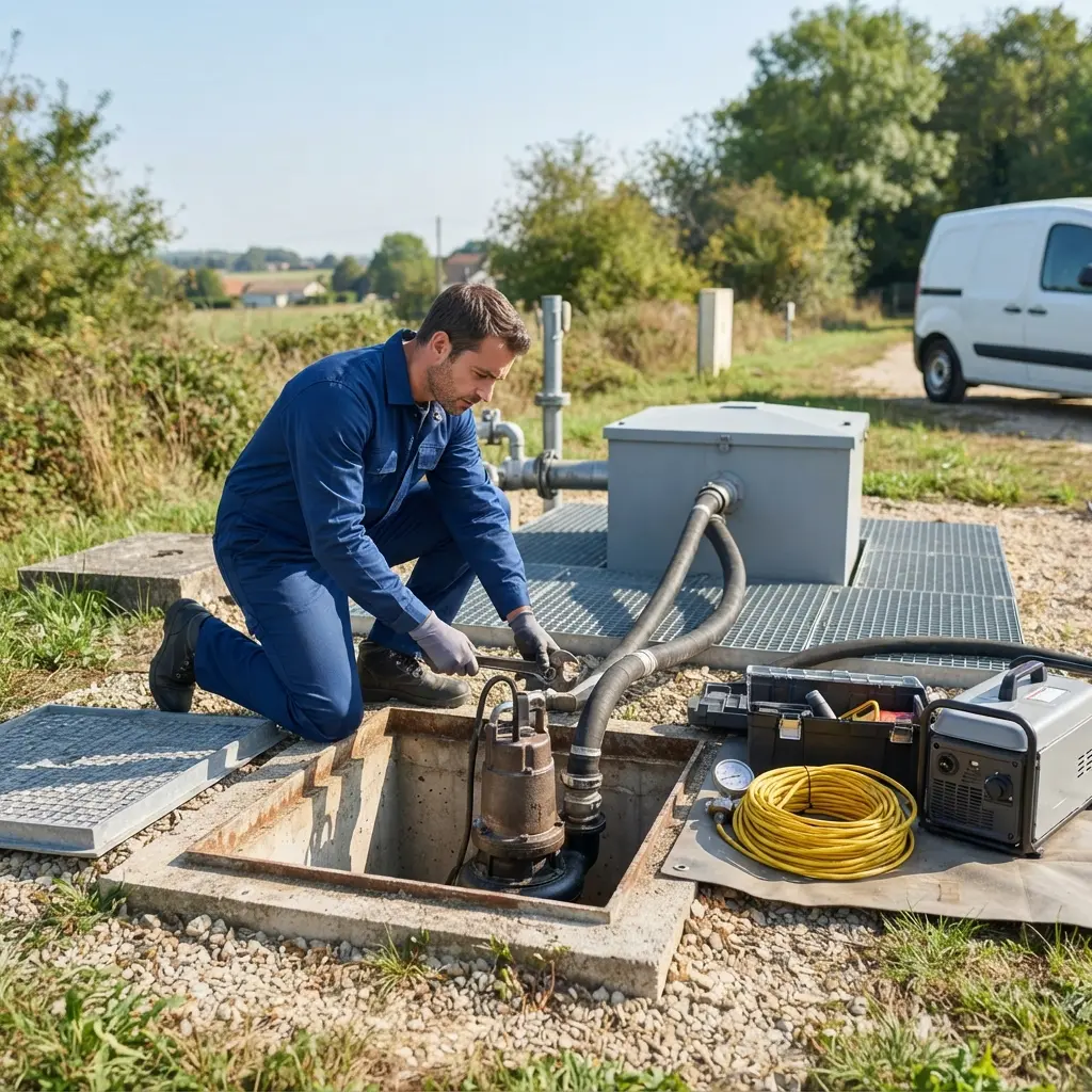 Pompe de relevage eaux usées Chalindrey (52600)