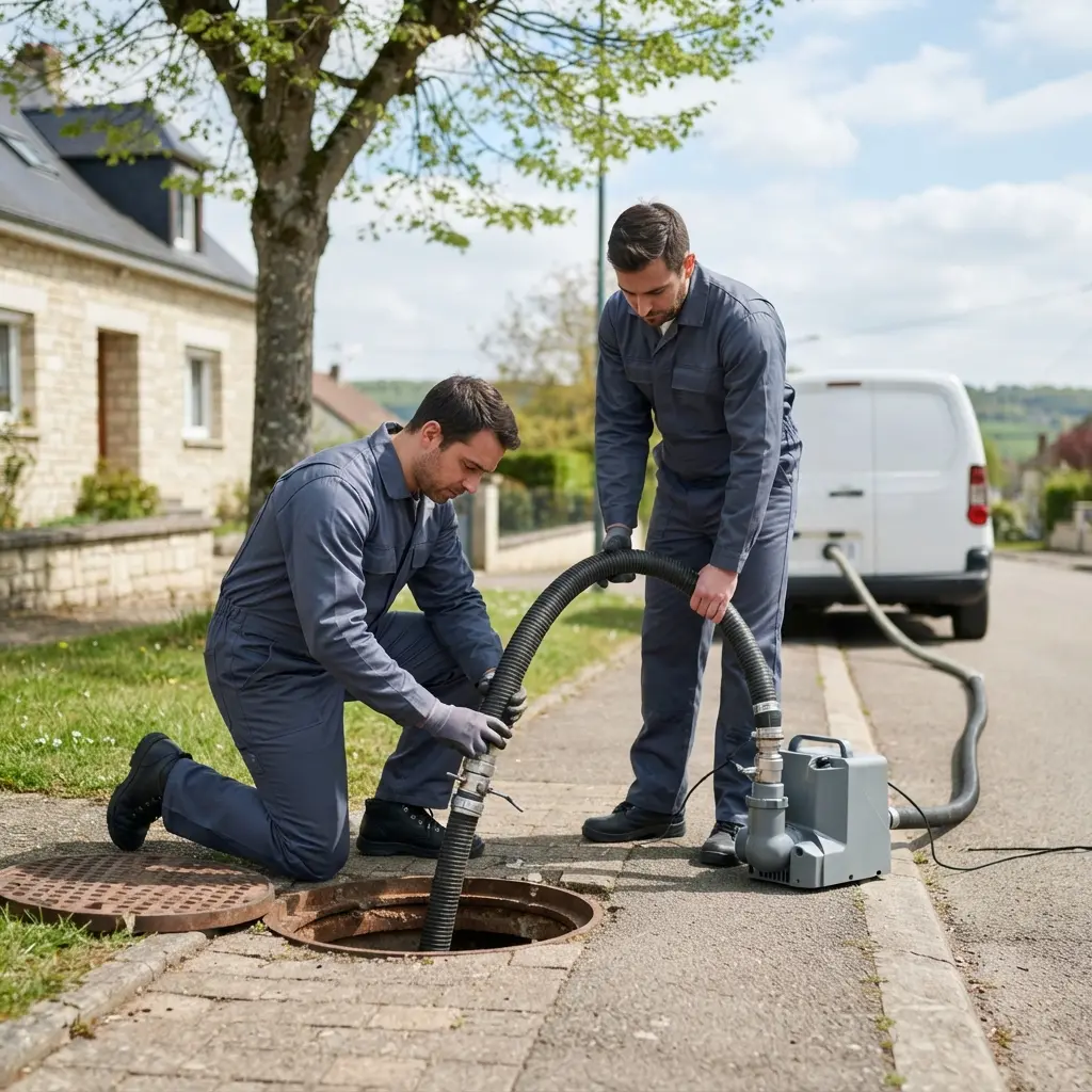 Pompe de relevage eaux usées Belleville-sur-Meuse (55430)