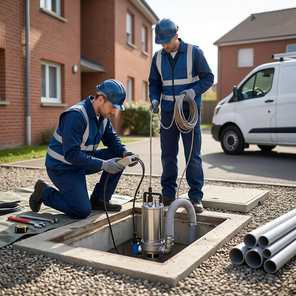 Pompe de relevage eaux usées Manom (57100)