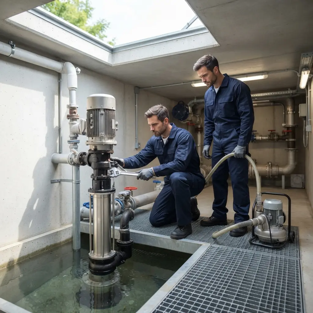 Pompe de relevage eaux usées Moyeuvre-Grande (57250)