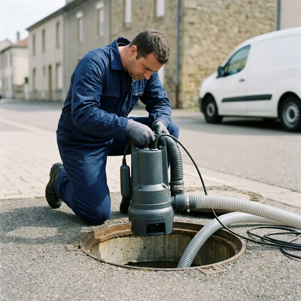Pompe de relevage eaux usées Hagondange (57300)
