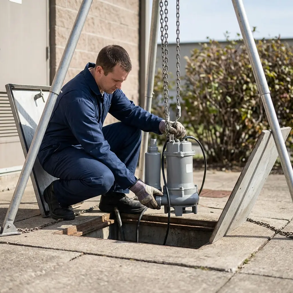 Pourquoi choisir notre intervention en pompe de relevage à Alsting