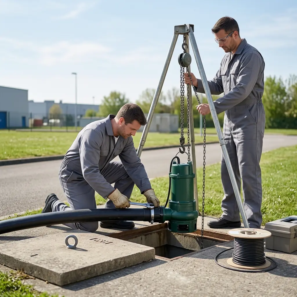 Pompe de relevage eaux usées Cattenom (57570)