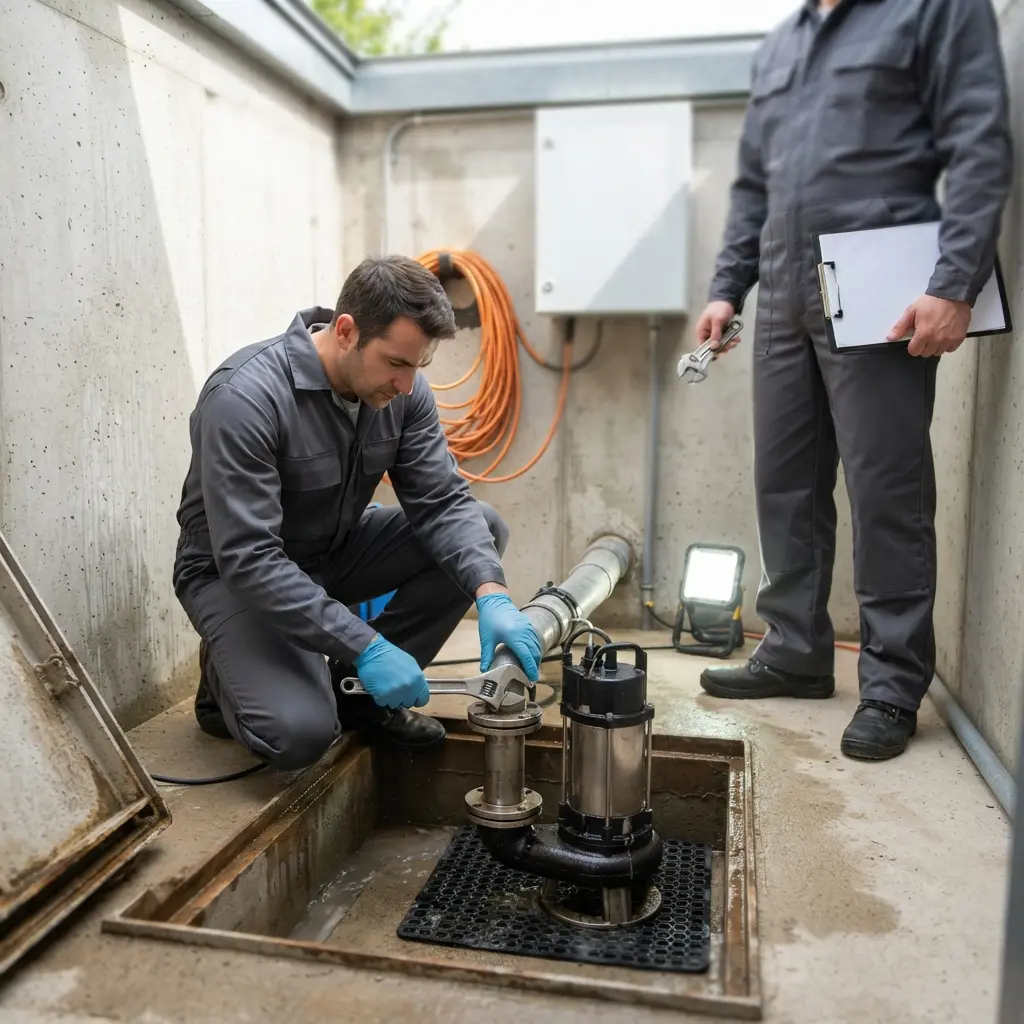 Pompe de relevage eaux usées Forbach (57600)