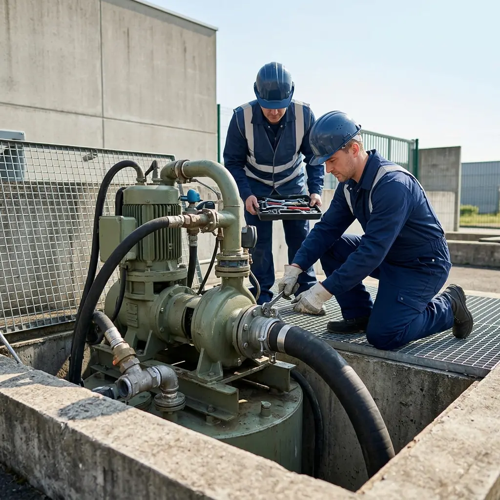 Pompe de relevage eaux usées Montois-la-Montagne (57860)