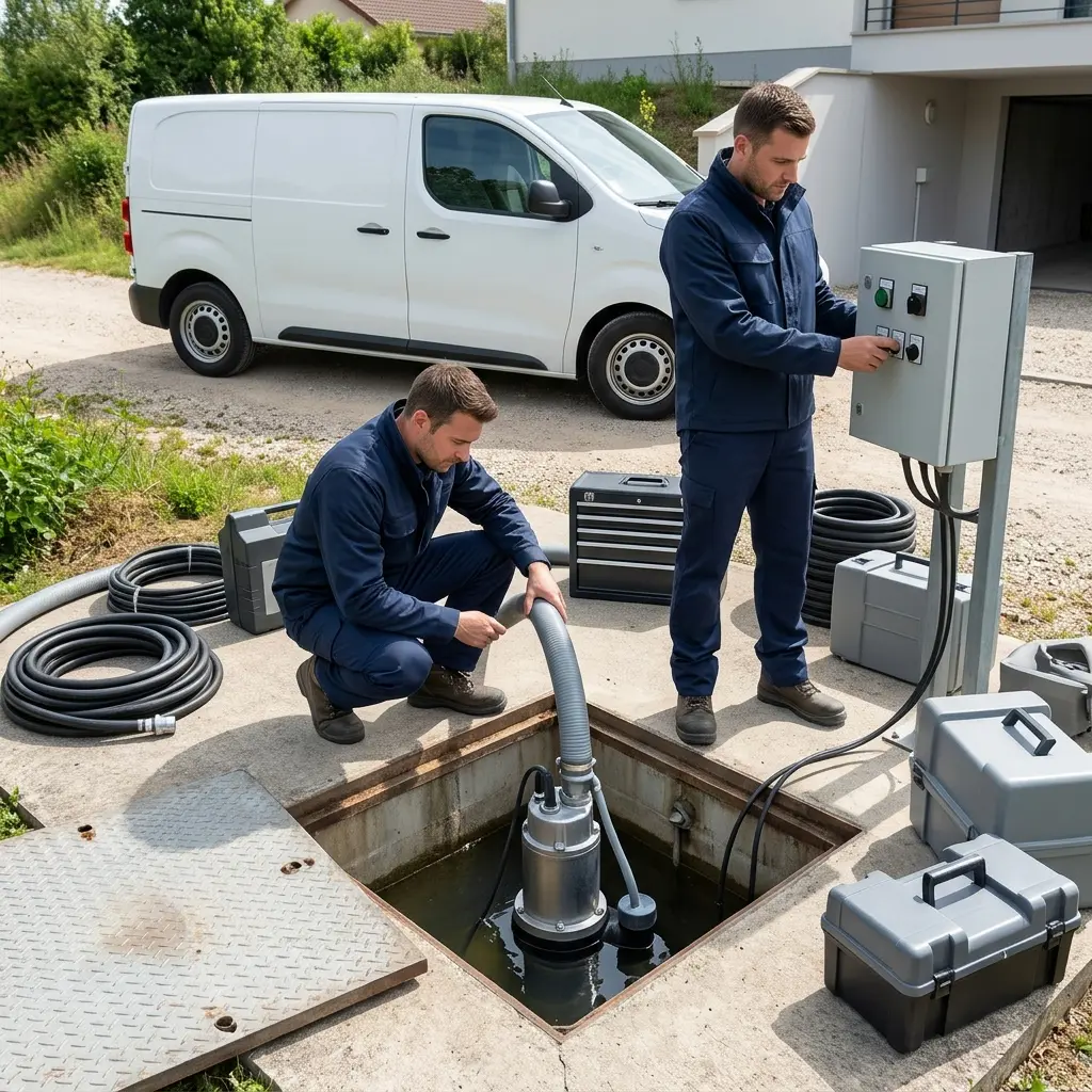 Pompe de relevage eaux usées Yutz (57970)