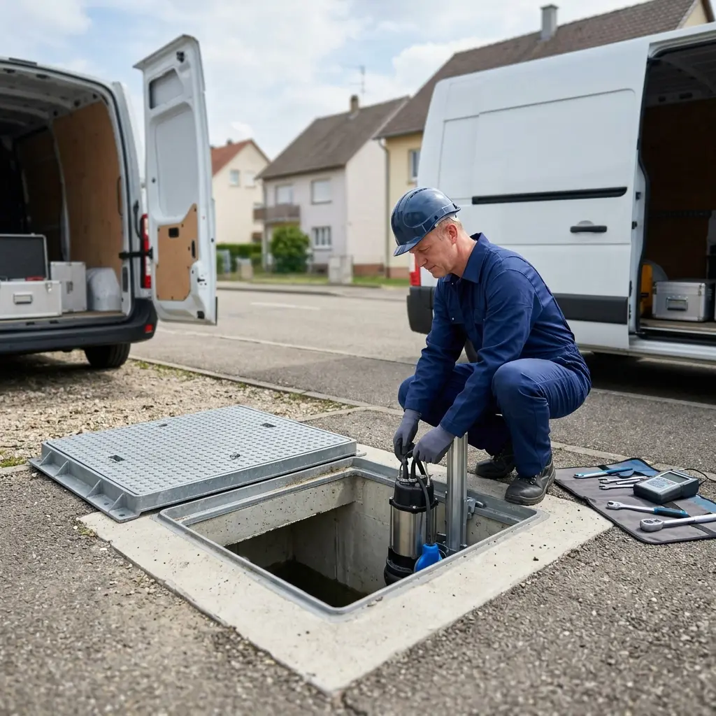 Pompe de relevage eaux usées Huttenheim (67230)