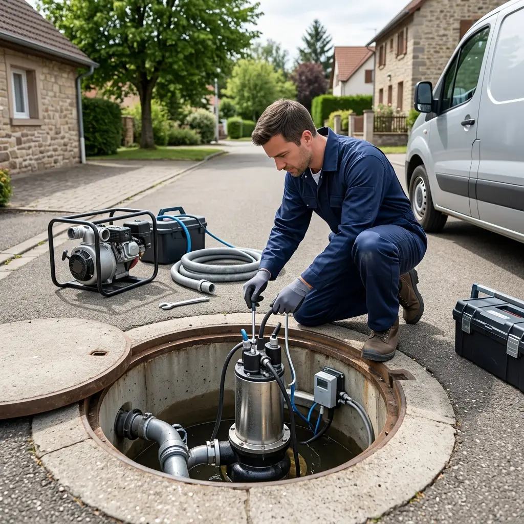 Pompe de relevage eaux usées Ingwiller (67340)