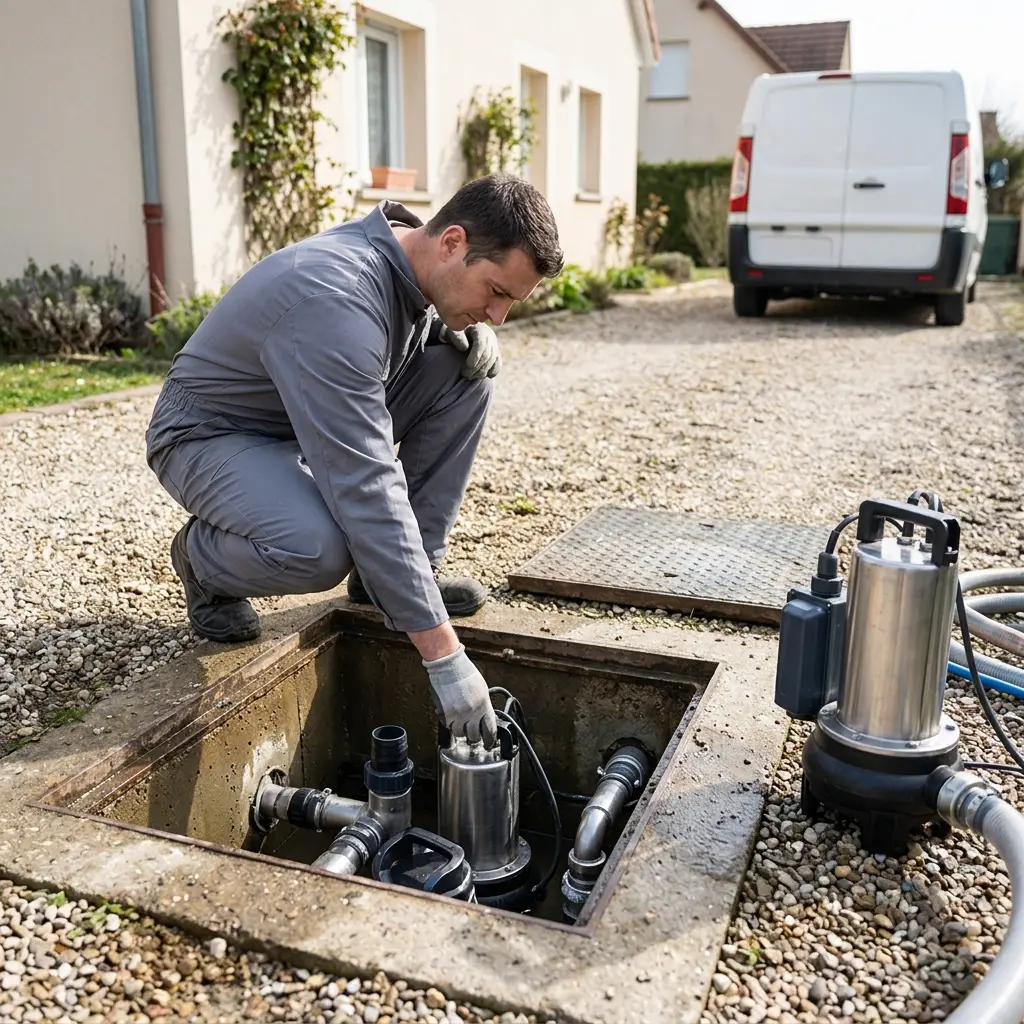 Pompe de relevage eaux usées Lingolsheim (67380)