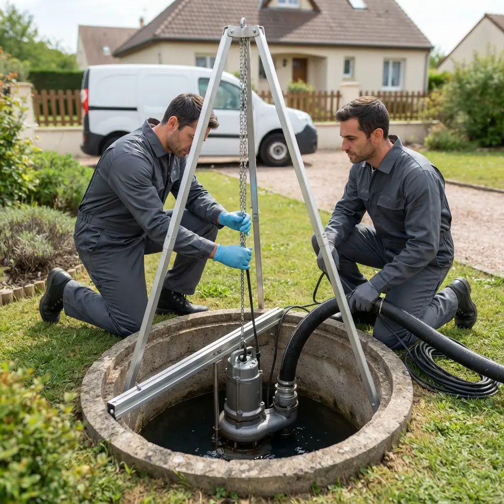 Pompe de relevage eaux usées Marmoutier (67440)