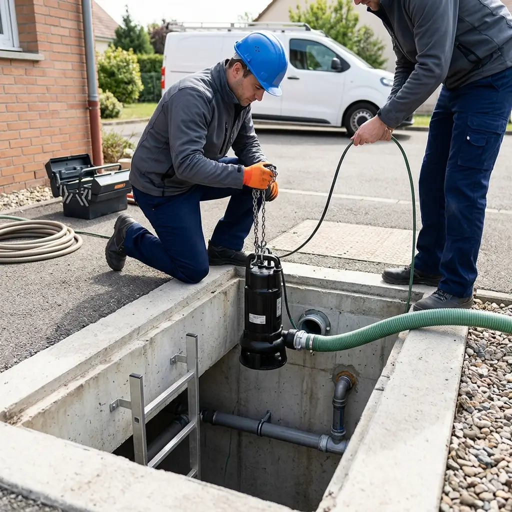 Pompe de relevage eaux usées Sélestat (67600)