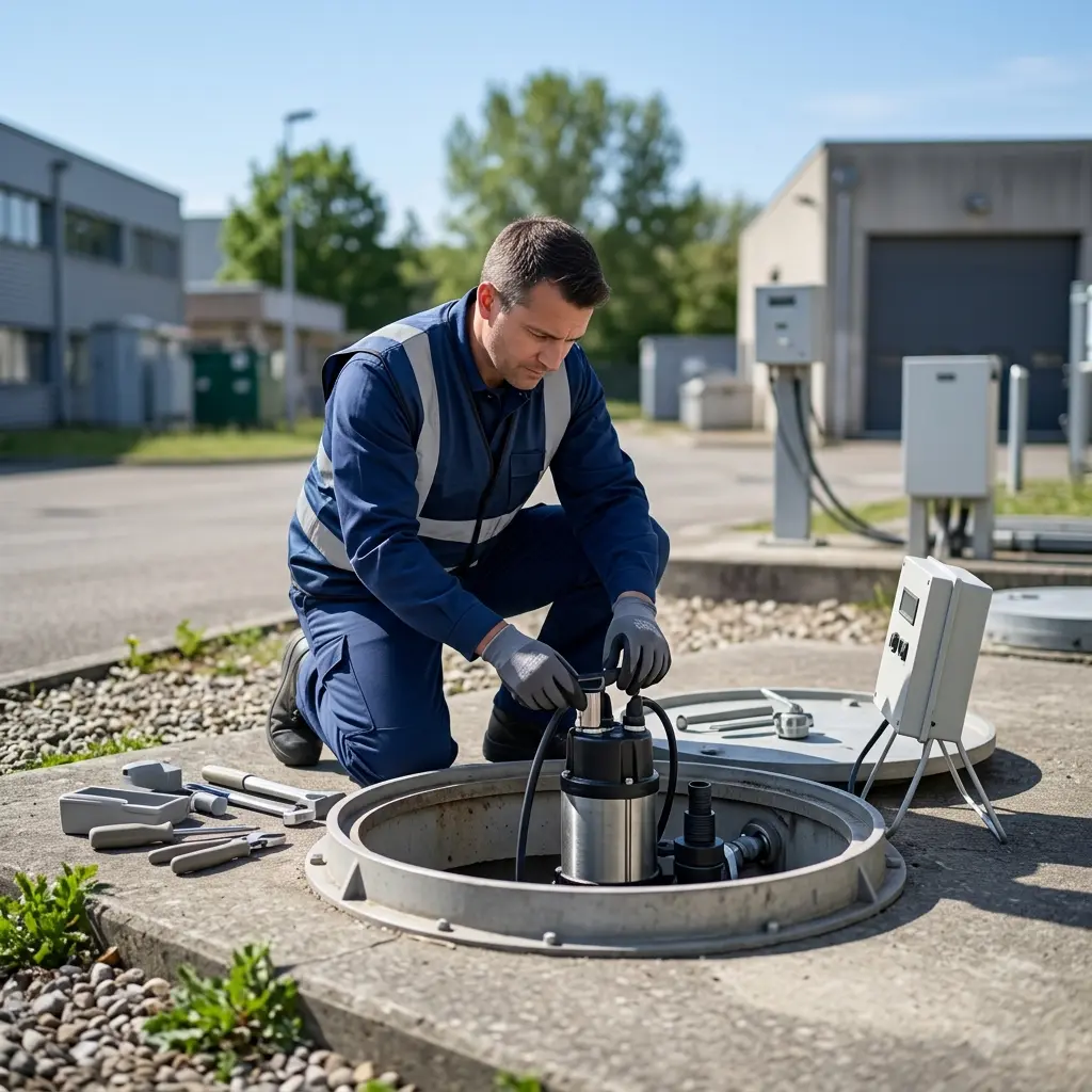 Pompe de relevage eaux usées Lauterbourg (67630)