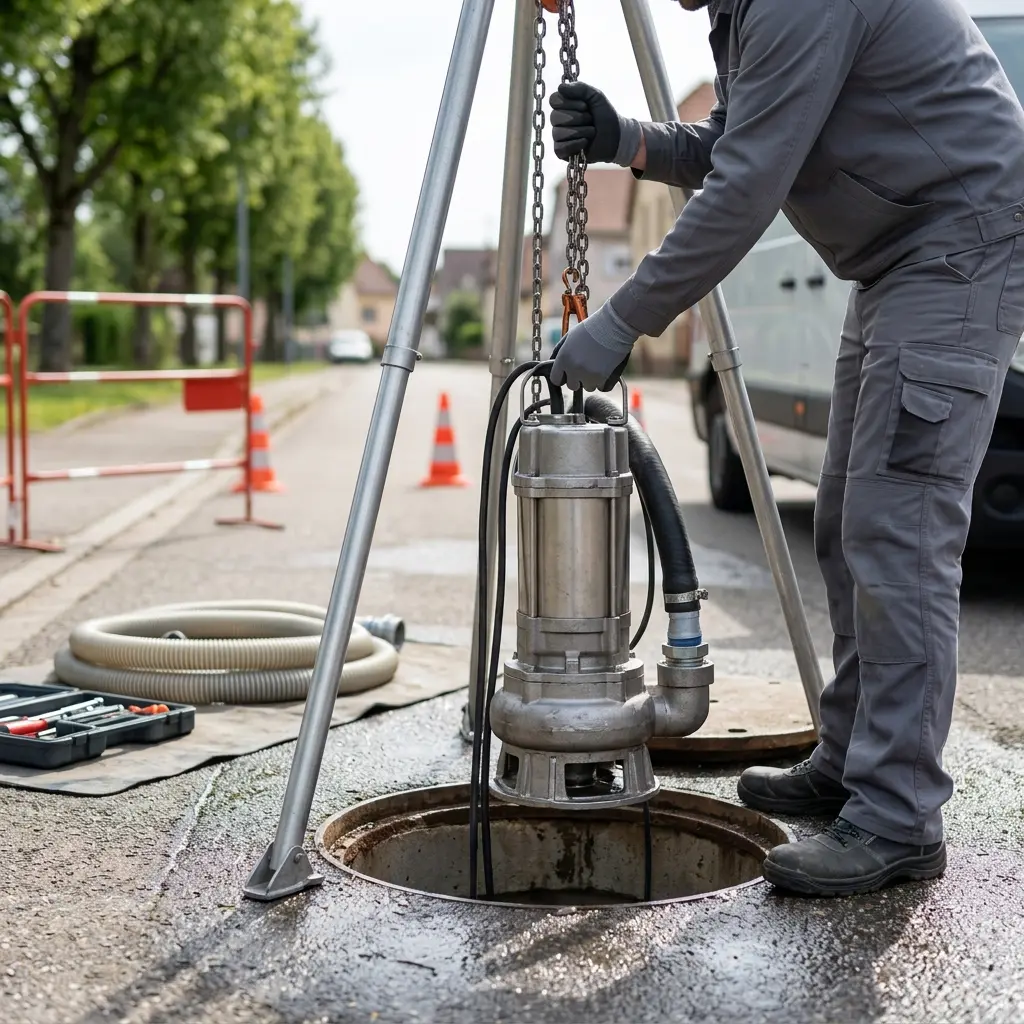 Pompe de relevage eaux usées Scherwiller (67750)