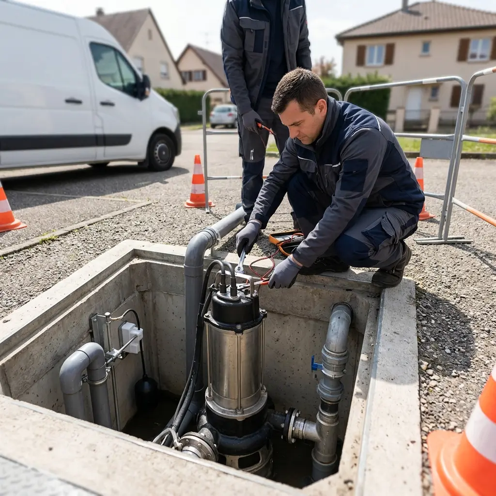 Sérénité assurée pour votre pompe de relevage à Griesheim-près-Molsheim