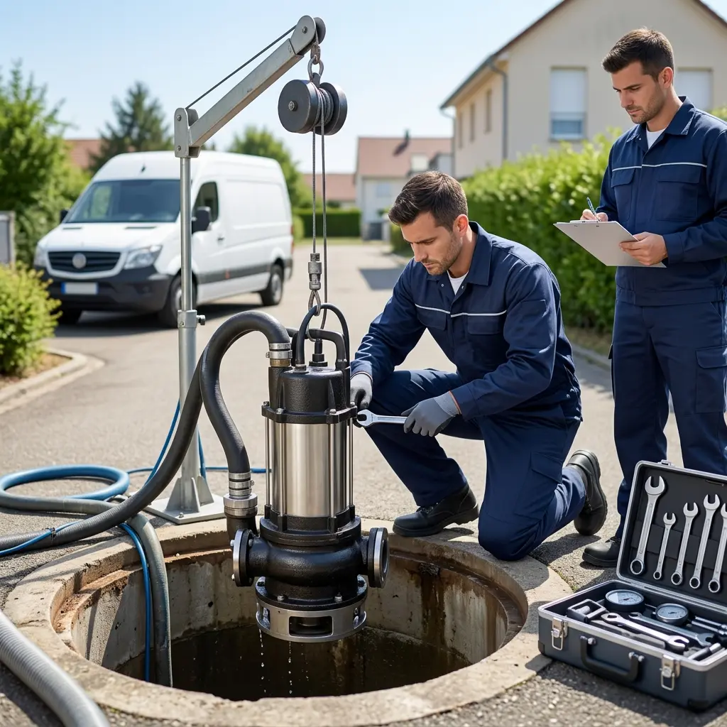 Pompe de relevage eaux usées Entzheim (67960)