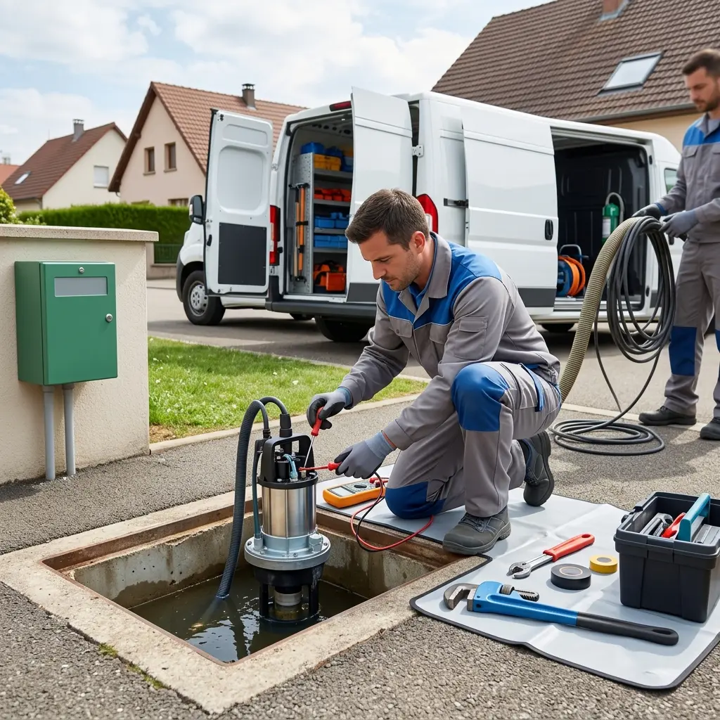 Pompe de relevage eaux usées Carspach (68130)