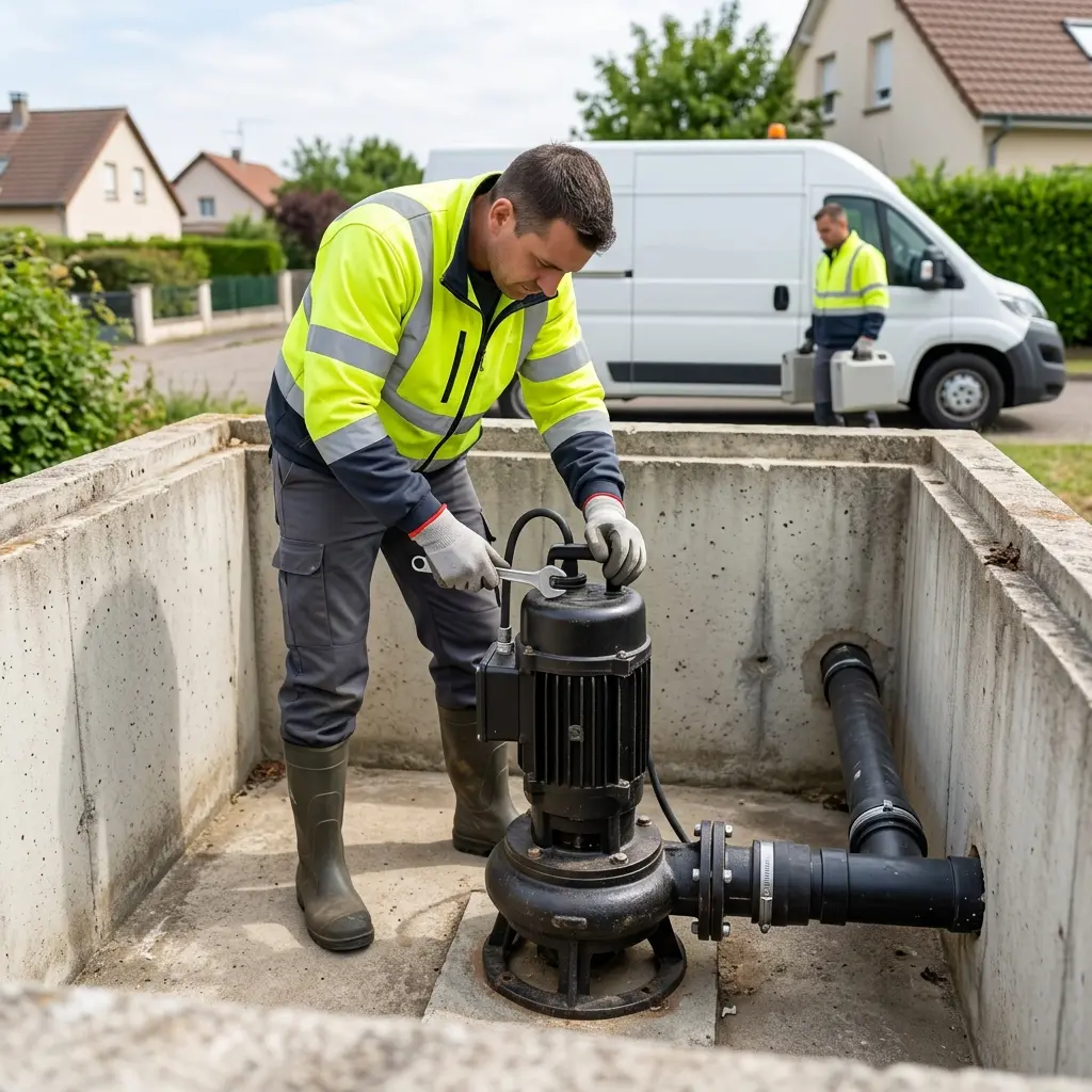 Pompe de relevage eaux usées Sierentz (68510)