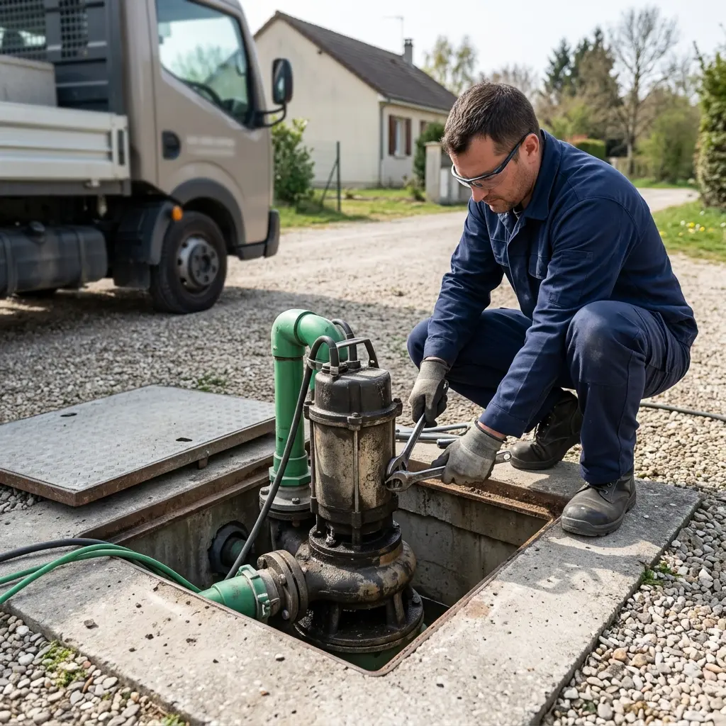 Pompe de relevage eaux usées Mouroux (77120)