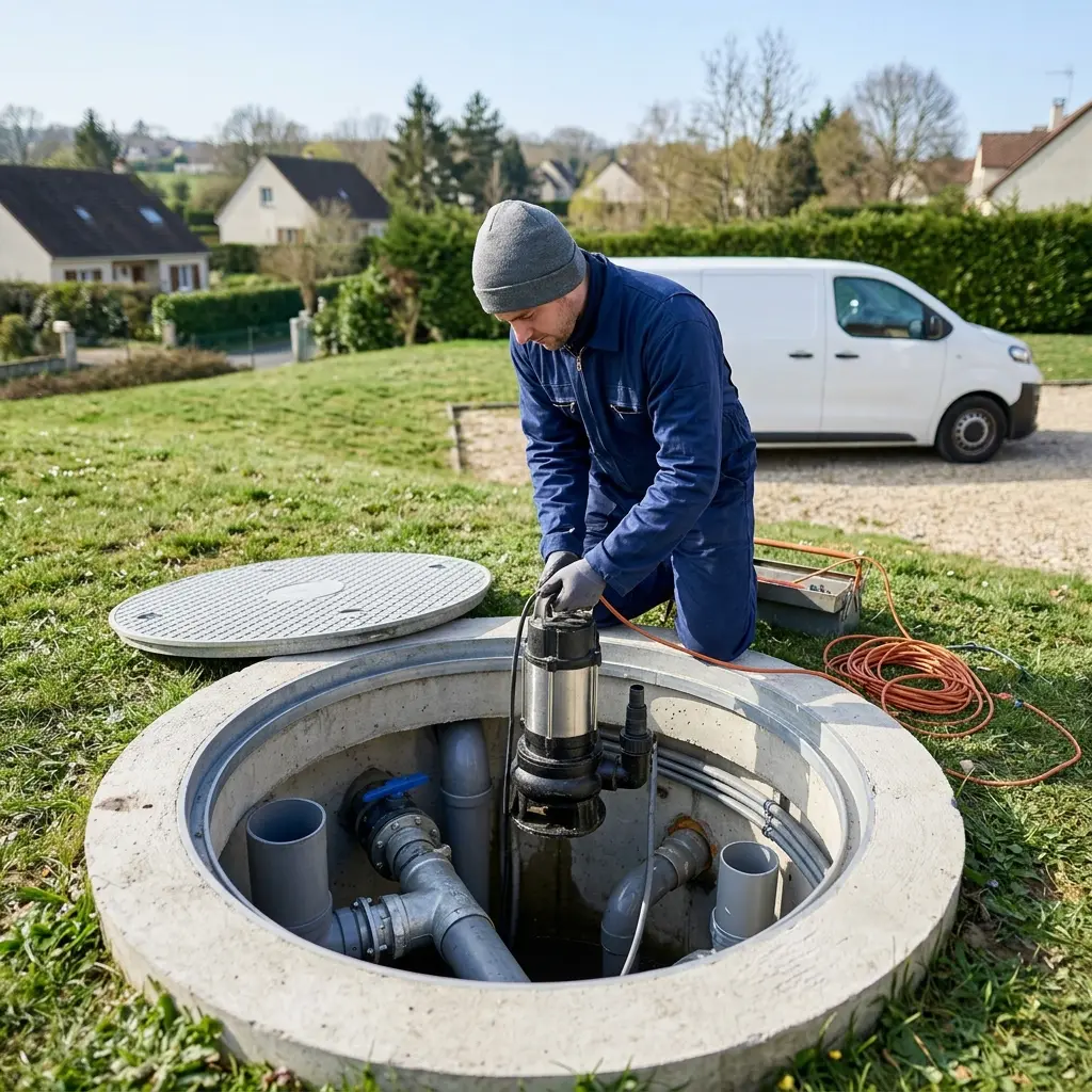 Votre solution complète de pompe de relevage à Grisy‑Suisnes