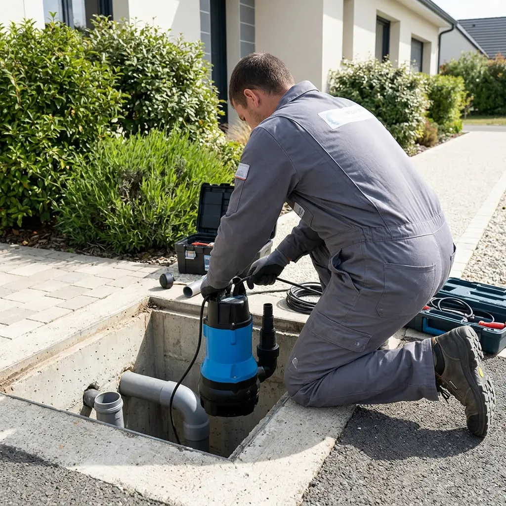 Pompe de relevage eaux usées Saint-Pathus (77178)