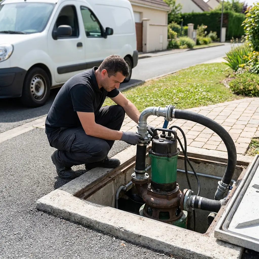 Pompe de relevage eaux usées Combs-la-Ville (77380)