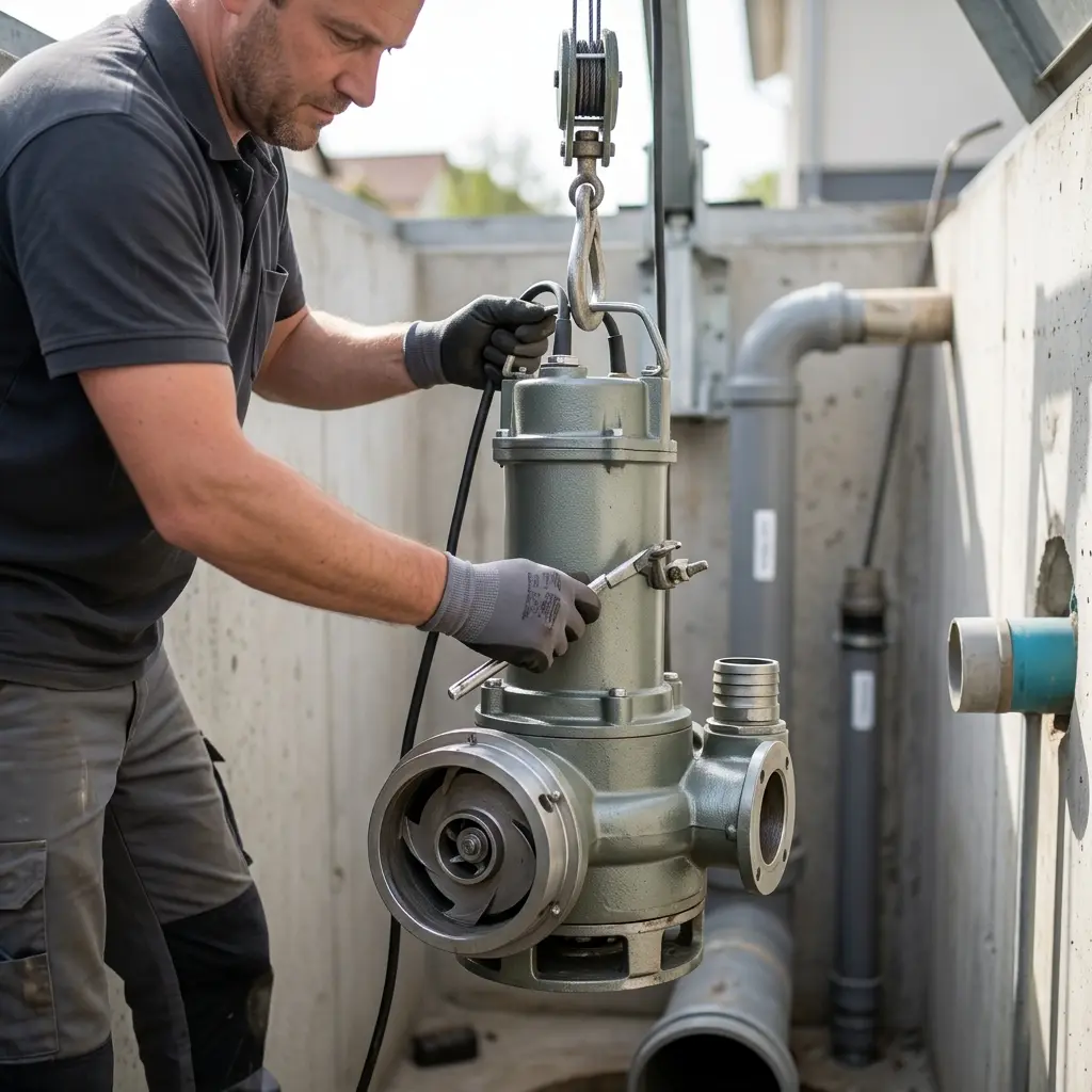 Pompe de relevage eaux usées Chelles (77500)