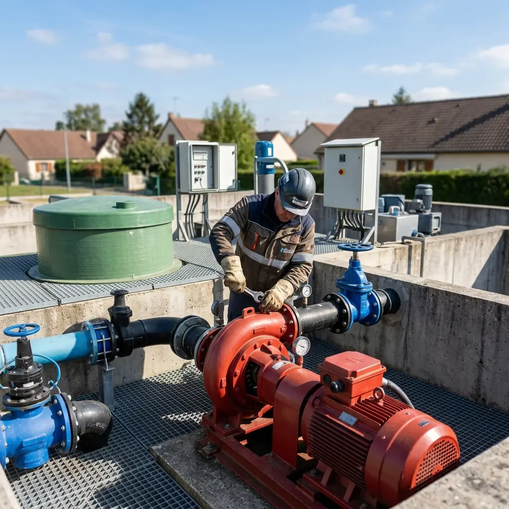 Assurez la fiabilité de votre pompe de relevage à Jouarre