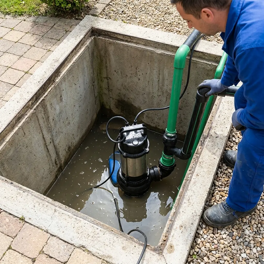 Pompe de relevage eaux usées Montigny-sur-Loing (77690)