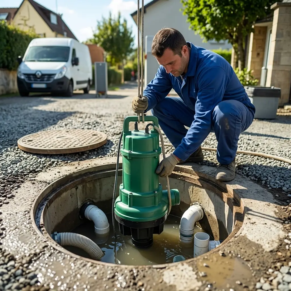 Pompe de relevage eaux usées Chessy (77700)