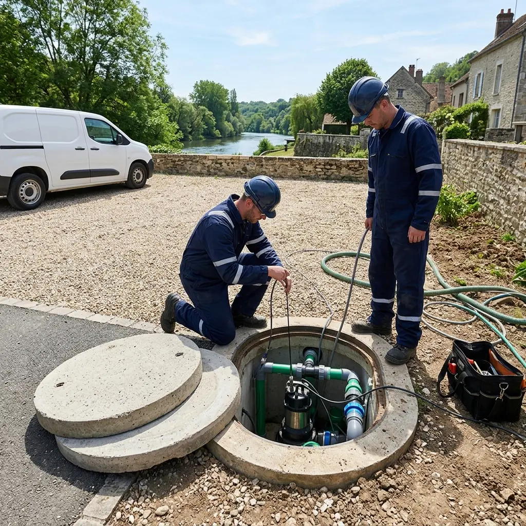 Comment se déroule l'intervention à Samois-sur-Seine ?