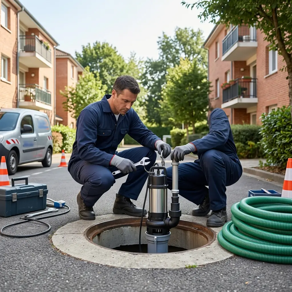 Pompe de relevage eaux usées Rubelles (77950)