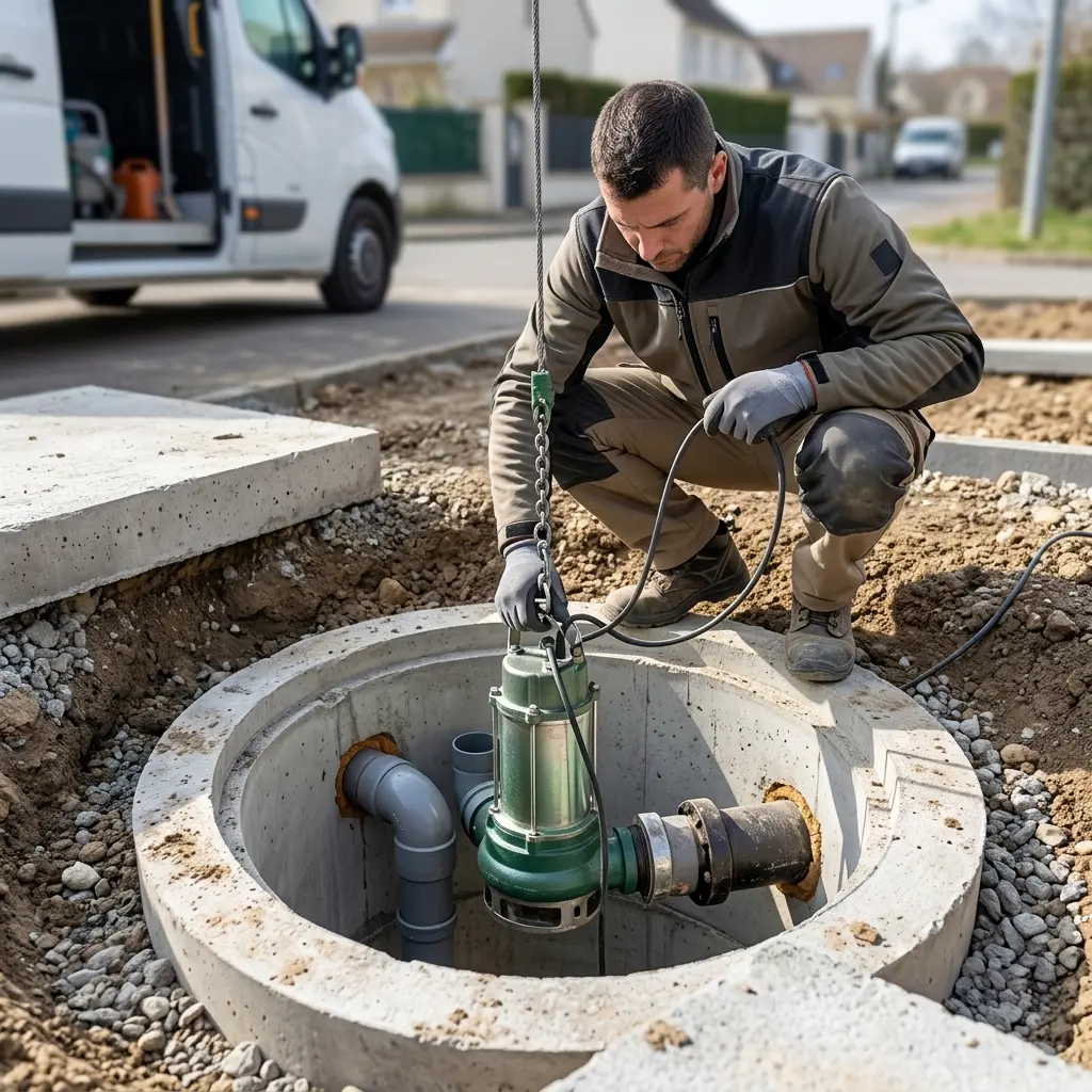 Pompe de relevage eaux usées Vélizy-Villacoublay (78140)