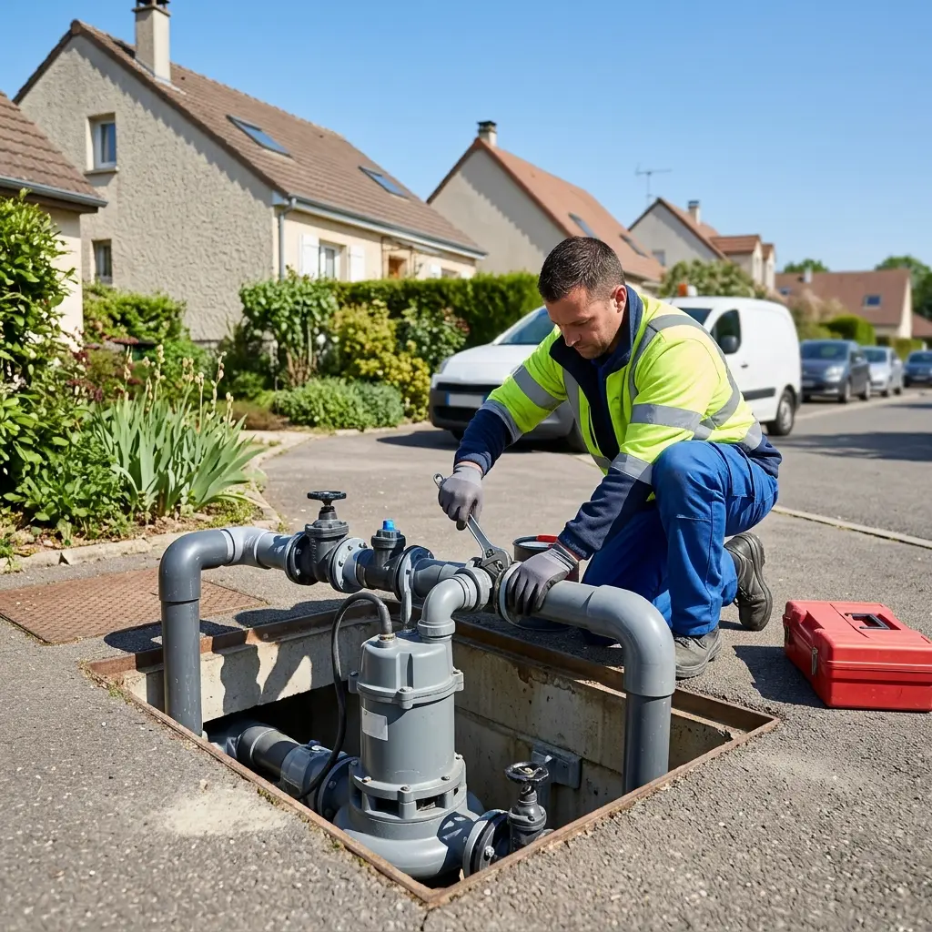 Pompe de relevage eaux usées Viroflay (78220)