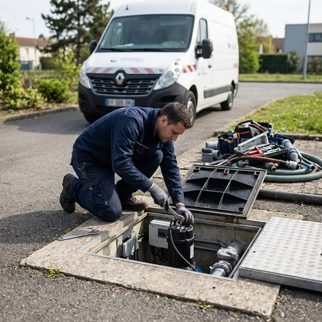 Pompe de relevage eaux usées Achères (78260)