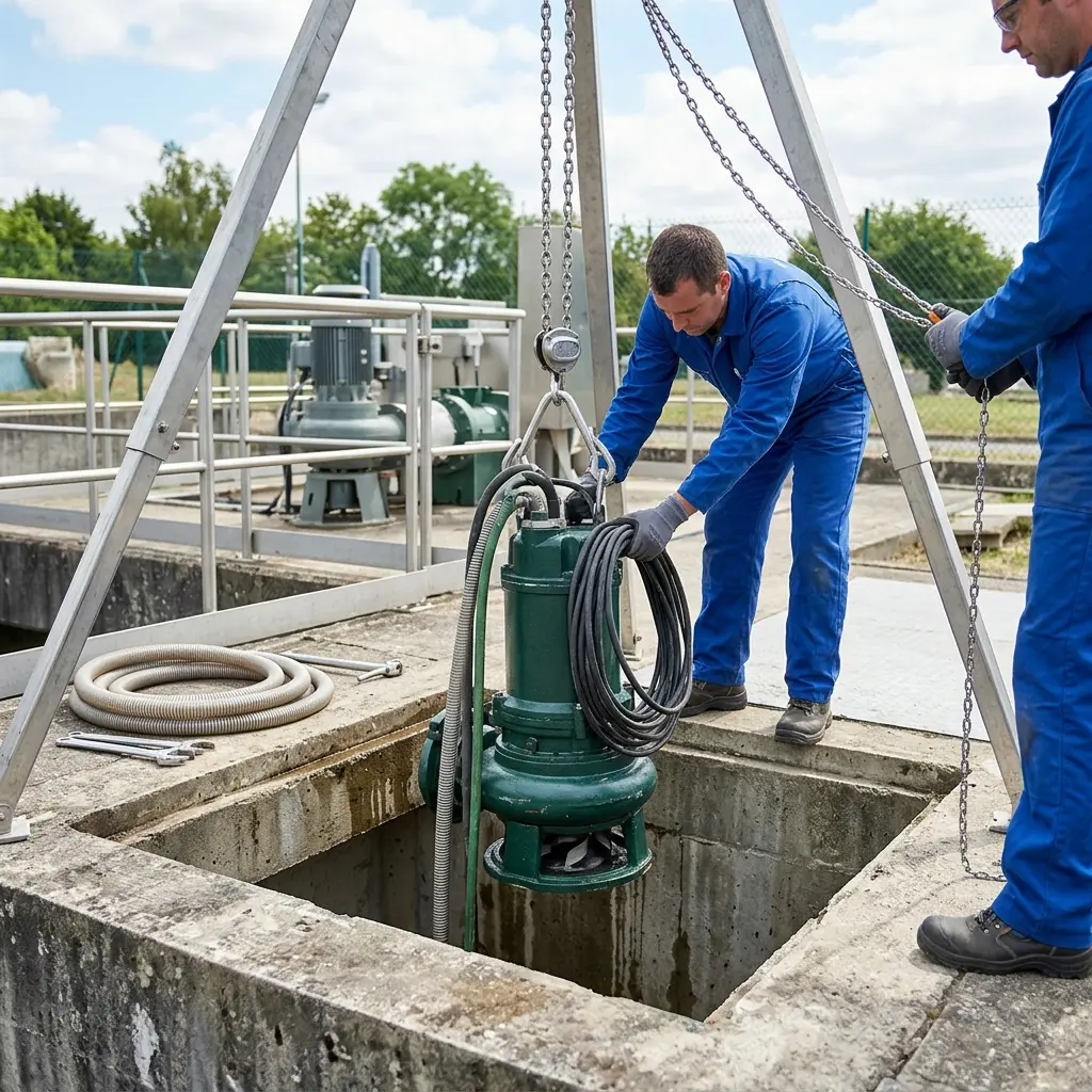 Pompe de relevage eaux usées Bonnières-sur-Seine (78270)