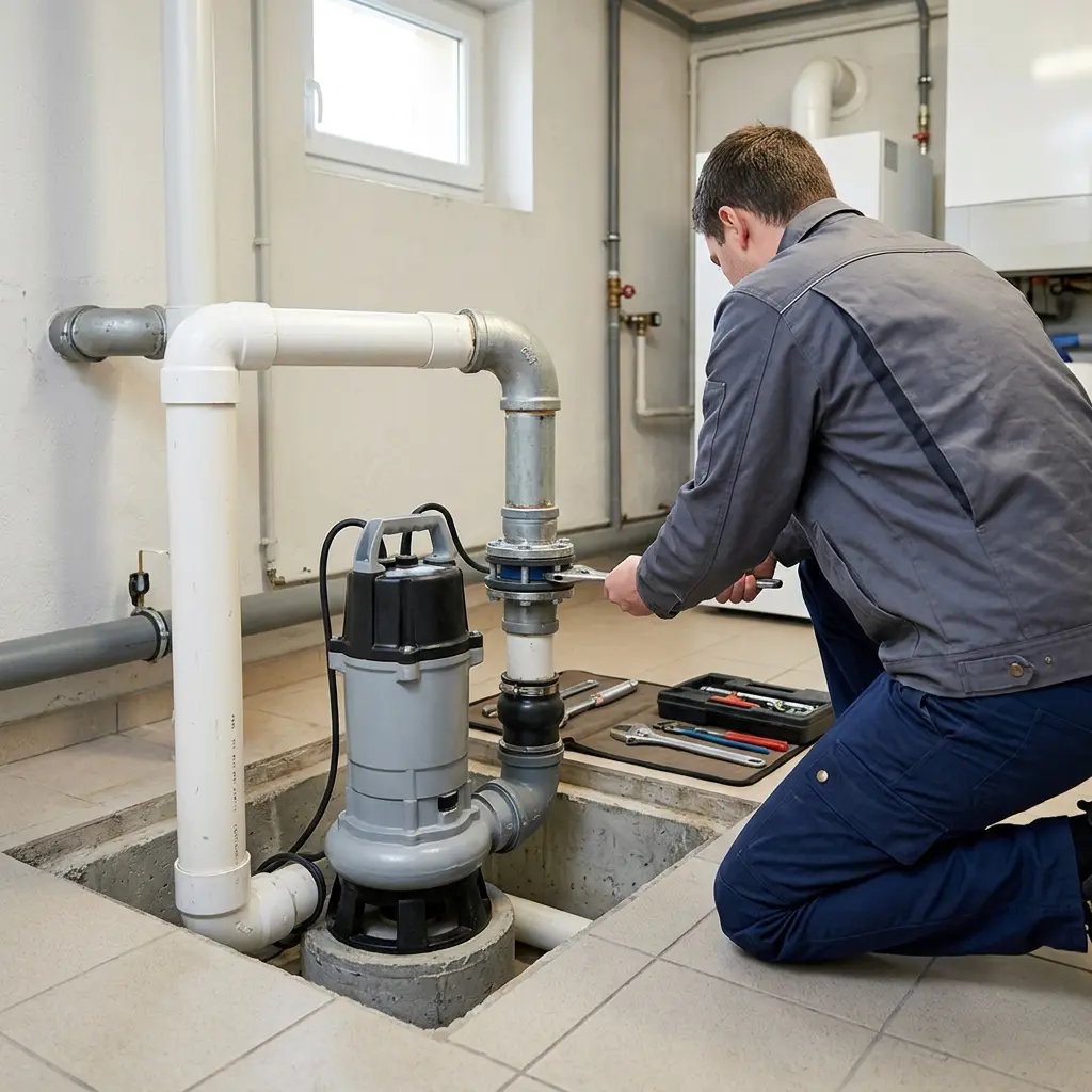 Pompe de relevage eaux usées La Verrière (78320)