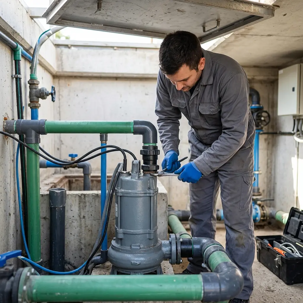 Pompe de relevage eaux usées Chatou (78400)