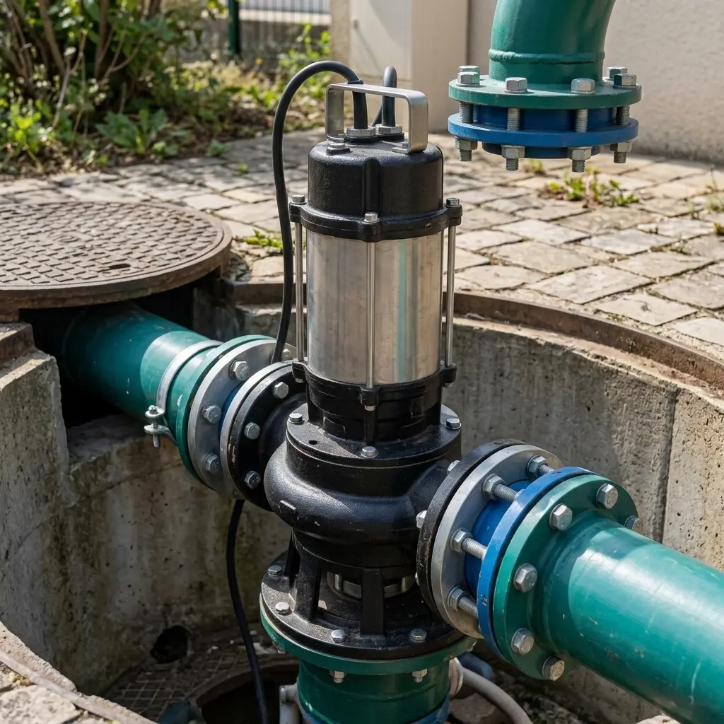 Pompe de relevage eaux usées Aubergenville (78410)