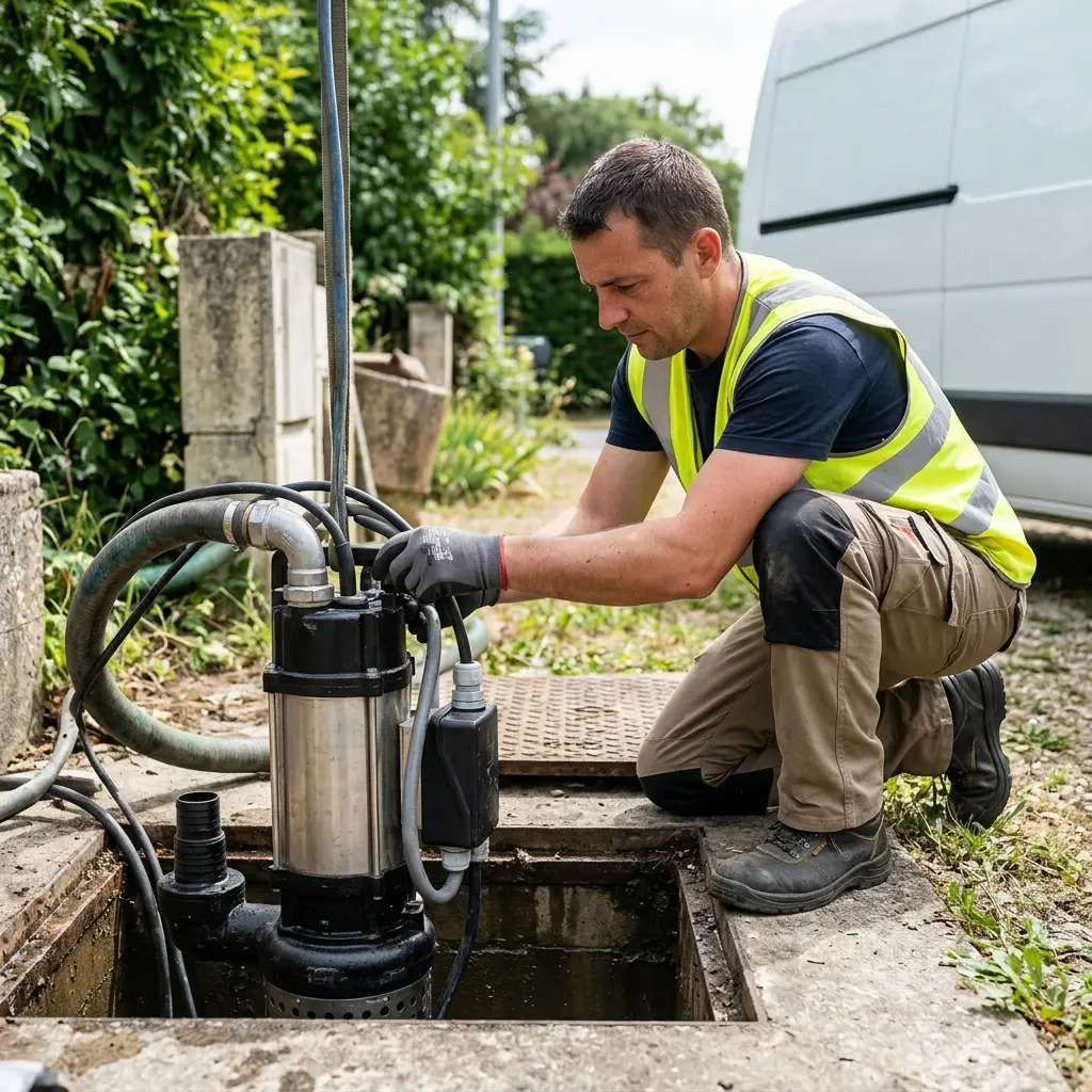 Pompe de relevage eaux usées Villepreux (78450)