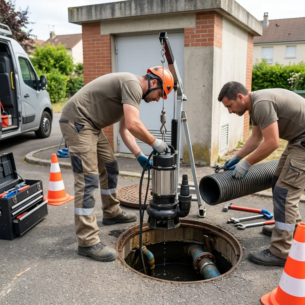 Pompe de relevage eaux usées Sartrouville (78500)